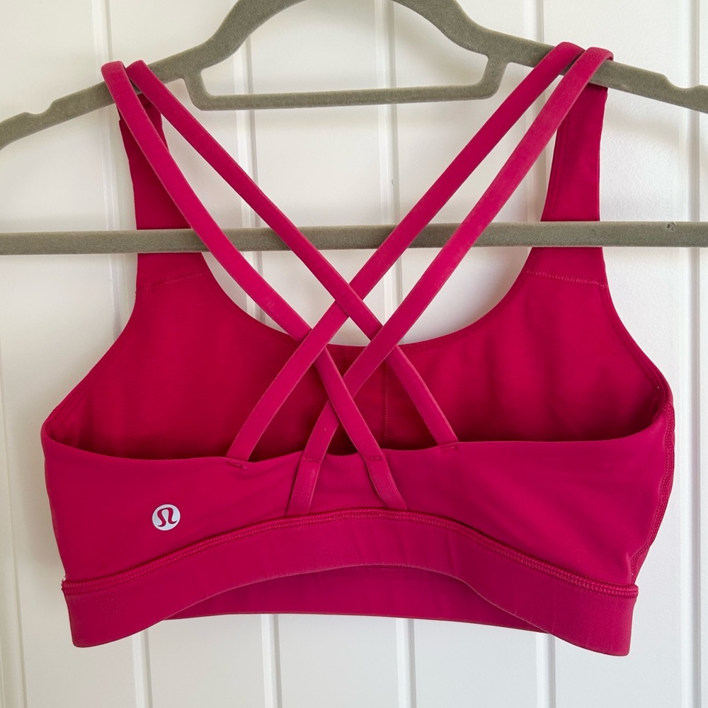 Lululemon energy bra size 6 (maroon)